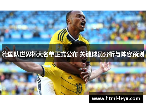 德国队世界杯大名单正式公布 关键球员分析与阵容预测
